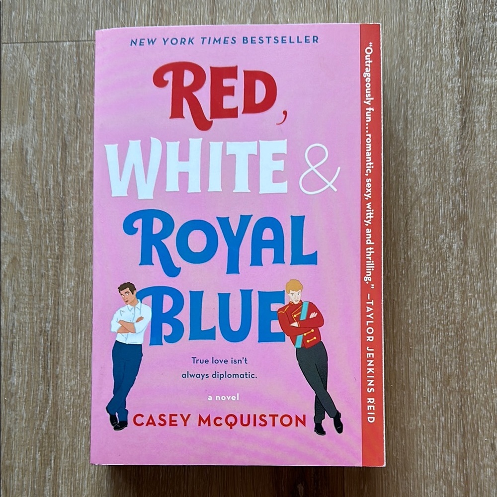 Red, White & Royal Blue Book